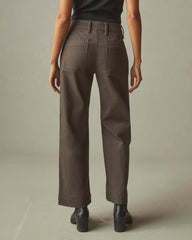 Women's Wide Leg Pant - Dark Coffee