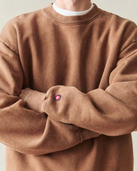 Unisex American Vintage Crew Sweatshirt - Stone Wash Toffee