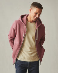 Men's Midweight Full Zip - Wild Ginger