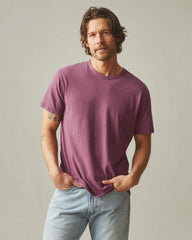 Men's Hemp Tee - Damson