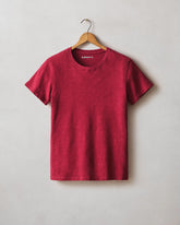 Women's Premium Slub Crew Tee - Rio Red