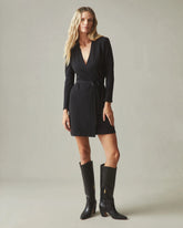 Women's Wrap Dress - Black