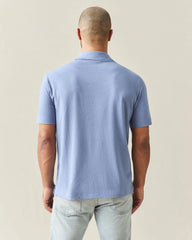 Men's Hemp Polo - Colony Blue