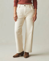 Women's Wide Leg Pant - Creme Brulee