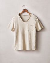 Women's Premium Slub Pocket Tee - Feather Grey