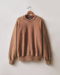 Unisex American Vintage Crew Sweatshirt - Stone Wash Toffee