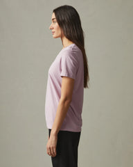 Women's Classic Cotton Crew Tee - Keepsake Lilac