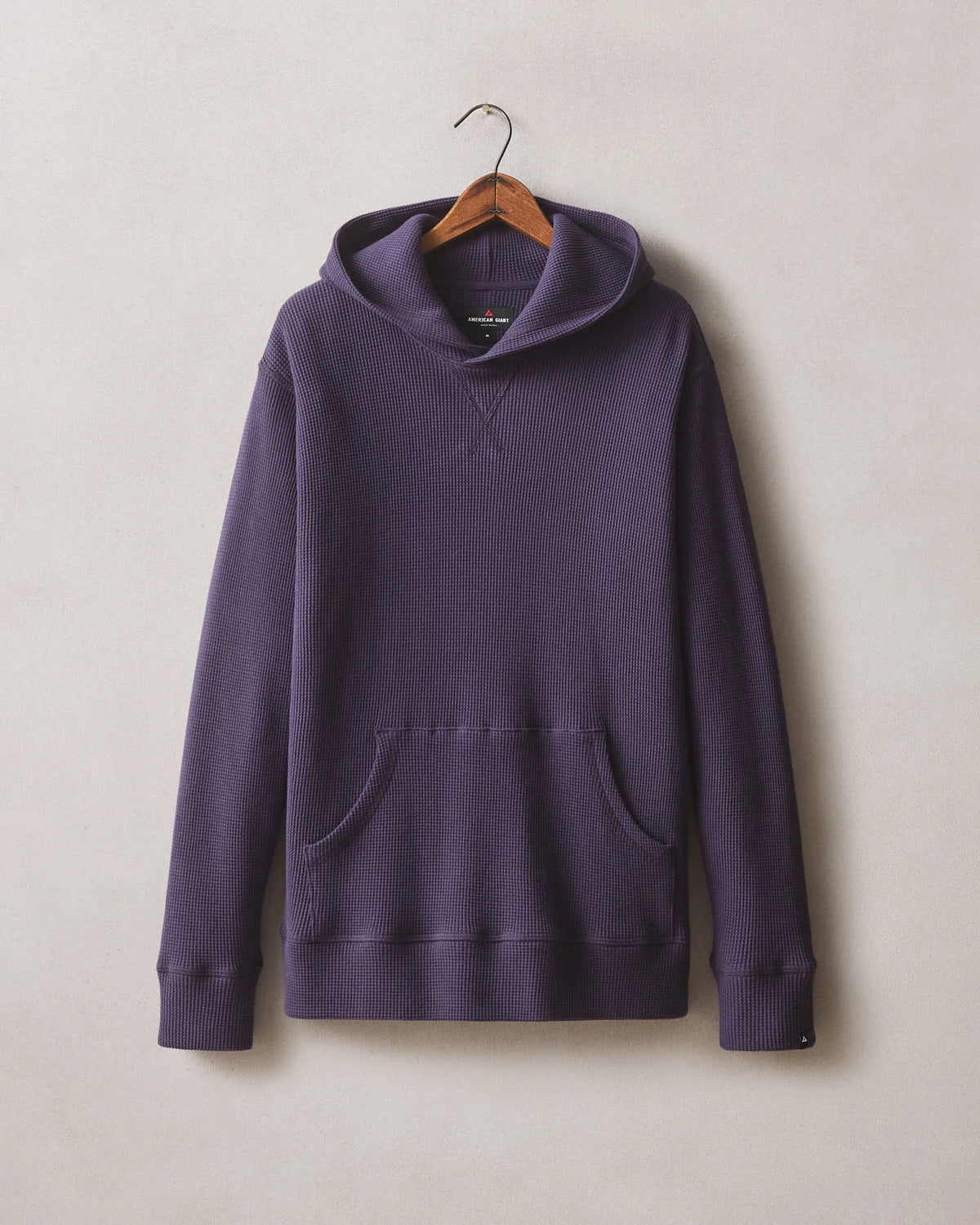 Men's Summit Waffle Pullover - Purple Velvet