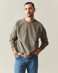 Men's Relaxed French Terry Crew - Sea Turtle