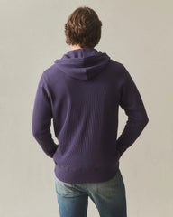 Men's Summit Waffle Pullover - Purple Velvet