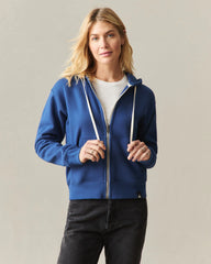 Women's Midweight Full Zip - Estate Blue