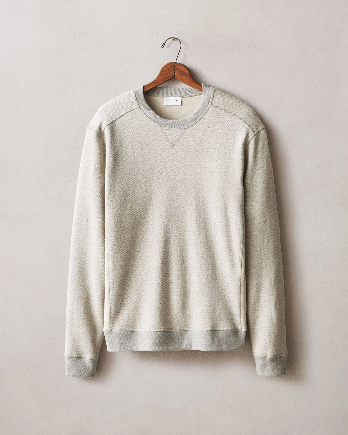 Men's Reversible Crew - Feather Grey