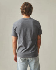 Men's Premium Slub V-Neck Tee - Iron