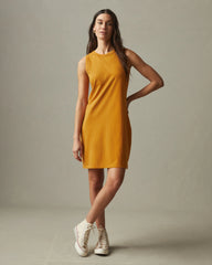 Women's Muscle Tee Dress - Inca Gold
