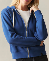 Women's Midweight Full Zip - Estate Blue