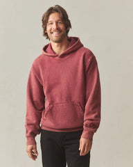 Unisex American Vintage Pullover - Mineral Wash Pomegranate