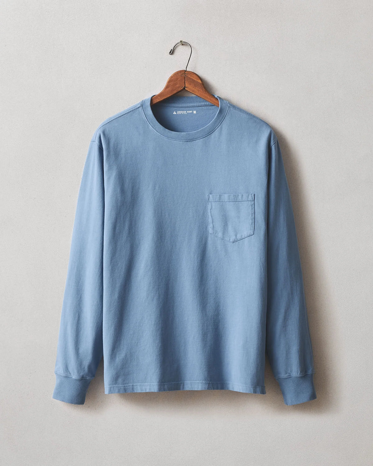 Men's Long Sleeve Pocket Tee - Quiet Harbor