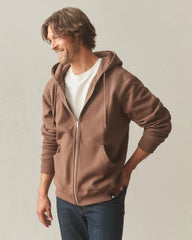 Men's Relaxed Classic Full Zip - Soft Silt