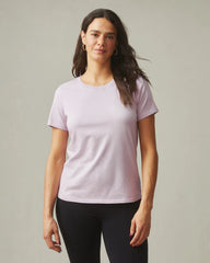 Women's Classic Cotton Crew Tee - Keepsake Lilac