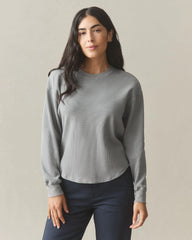 Women's Thermal Crew - Sharkskin