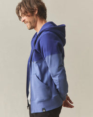 Men's Classic Full Zip Split Seam Vault - Blueprint Coastal Fjord