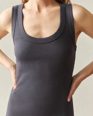 Women's Rib Dress - Metropolitan Grey