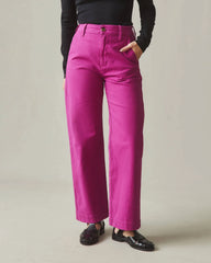 Women's Wide Leg Pant - Festive Fuchsia