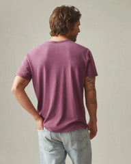 Men's Hemp Tee - Damson