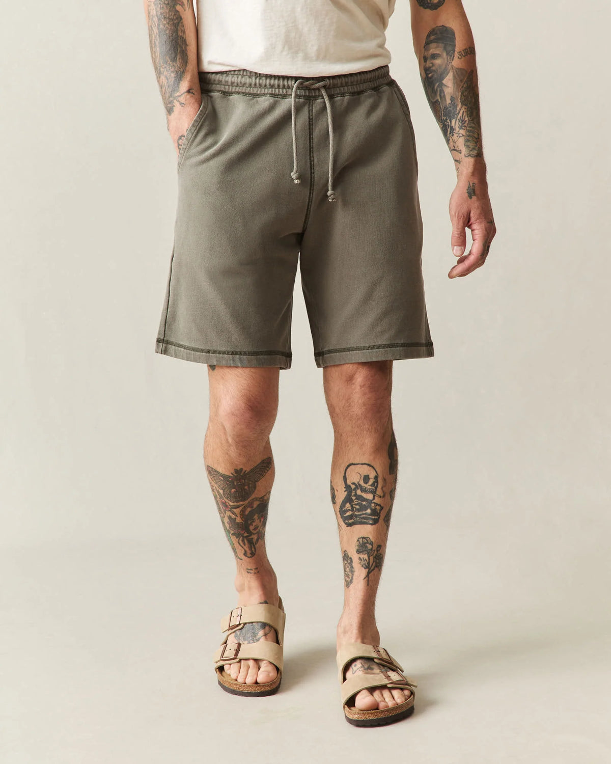 Men's Vintage Sweatshort - Vintage Sea Turtle