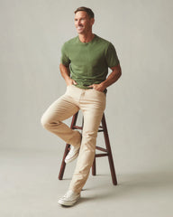 Men's Premium Slub Crew Tee - Rifle Green