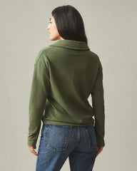 Women's French Terry Popover - Fern