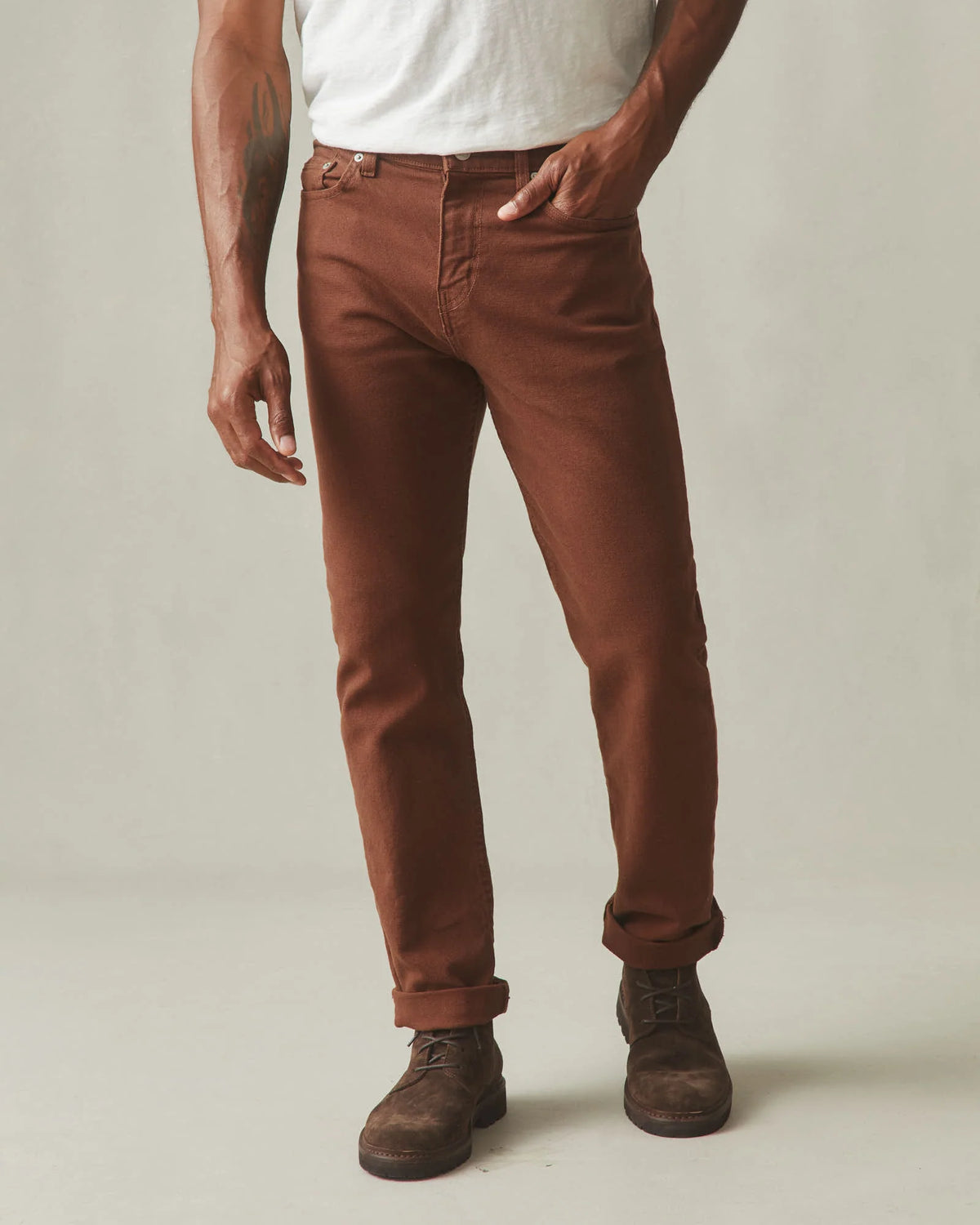 Men's Roughneck Pant Straight - Tiramisu