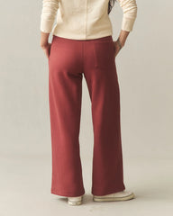 Women's Pintuck Flare Pant - Spiced Apple