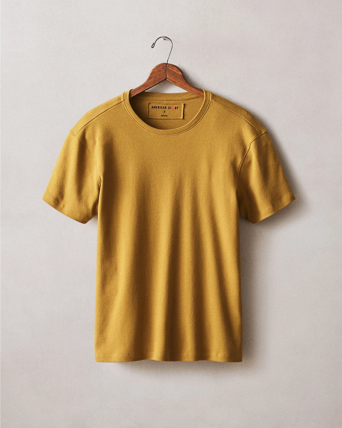 Men's Brushed Crew Tee - Tapenade Solid