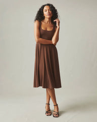 Women's Flex Dress - Potting Soil
