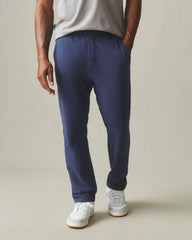 Men's French Terry Straight Pant - True Navy