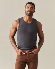 Men's Rib Tank - Metropolitan Grey