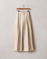 Women's Pintuck Flare Pant - Cobblestone