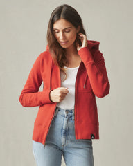 Women's Classic Full Zip - Tiger Lily