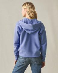 Women's Midweight Full Zip - Deep Periwinkle