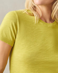 Women's Premium Slub Crew Tee - Citronelle