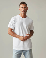 Men's Vintage Crew Tee - White