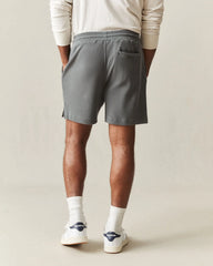 Men's Thermal Shorts - Grey Pinstripe