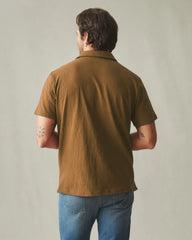 Men's Premium Slub Polo - Tapenade