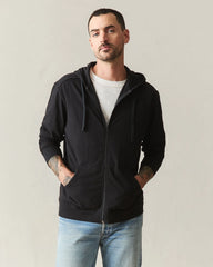 Men's Summer Full Zip - Black