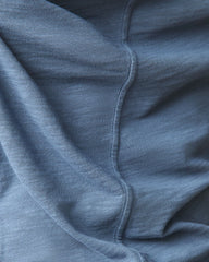 Women's Premium Slub Long Sleeve Crew Tee - Denim