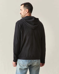 Men's Summer Full Zip - Black