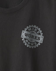 Men's Vintage Crew Tee Mike Rowe - Black