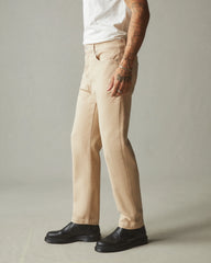 Men's Roughneck Pant Straight Contrast Stitch - Toasted Sesame