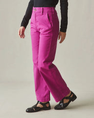 Women's Wide Leg Pant - Festive Fuchsia